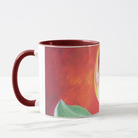 Rote und gelbe Tulpen Tasse (Links)
