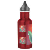 Rote und gelbe Tulpen Trinkflasche (Links)