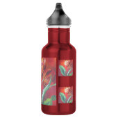 Rote und gelbe Tulpen Trinkflasche (Rechts)