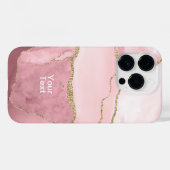 Röte und Gold Achat Case-Mate iPhone Hülle (Rückseite (Horizontal))