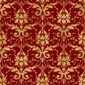Rote und goldene Pappteller Personalisierter Urlau