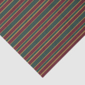 Rote und goldene Weihnachtscreme Seidenpapier (Ausschnitt)