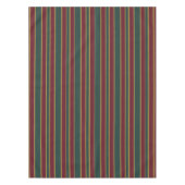 Rote und goldene Weihnachtscreme Tischdecke (Vorderseite)