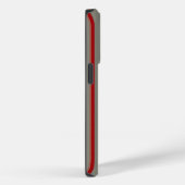rote und graue Linien Case-Mate iPhone Hülle (Rückseite / Rechts)