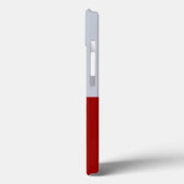 Rote und graue Rechtecke Case-Mate iPhone Hülle (Rückseite / Links)