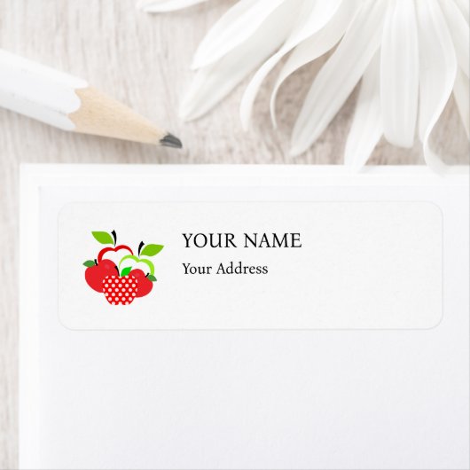 Rote und grüne Äpfel (Insitu)