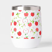 Rote und grüne Äpfel (Rückseite)