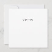 Rote und grüne Äpfel Dankeskarte (Rückseite)