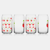 Rote und grüne Äpfel Dosenglas (Rechts)