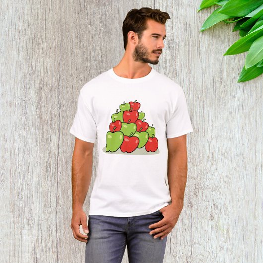 Rote und grüne Äpfel T-Shirt