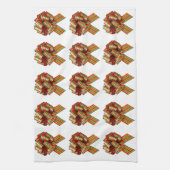 Rote und grüne Bogen Küchentücher (Vertikal)