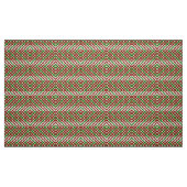 rote und grüne Candy Cane Streifen Stoff (Fat Quarter (45,7 x 55,9 cm))
