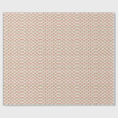 Rote und grüne Candy Cane Weihnachtspackpapier Geschenkpapier (Flach)