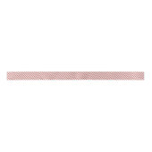 Rote und grüne Candy Stripe Holiday Ribbon Satinband (Vorderseite)