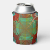 Rote und grüne Chromatische Fusion kann kühler wer Dosenkühler (Kanne Rückseite)