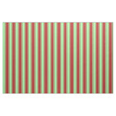 Rote und grüne farbige Streifen/Linienmuster Stoff (Fat Quarter (45,7 x 55,9 cm))