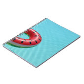 Rote und grüne Lifebuodie am Pool Notizblock (Linke Seite)