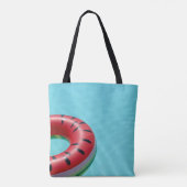 Rote und grüne Lifebuodie am Pool Tasche (Rückseite)