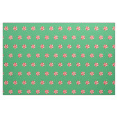 Rote und grüne Pfefferminzbonbons Stoff (Fat Quarter (45,7 x 55,9 cm))