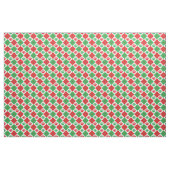 Rote und grüne Raute Paare Stoff (Yard (91,4 cm))