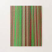 Rote und Grüne Schattierungen Puzzle (Vertikal)