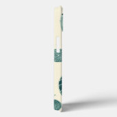 Rote und grüne Seashell-Kunst Case-Mate iPhone Hülle (Rückseite / Rechts)