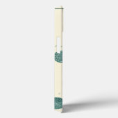 Rote und grüne Seashell-Kunst Case-Mate iPhone Hülle (Rückseite / Rechts)