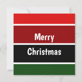 Rote und grüne Streifen (Vorderseite)