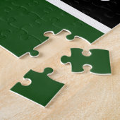 Rote und grüne Streifen Puzzle (Seite)