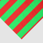 Rote und grüne Streifen Seidenpapier (Ausschnitt)