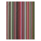Rote und grüne Streifen Tischdecke (Vorderseite)