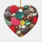 Rote und grüne Tasten Weihnachtsschmuck (Hinten)