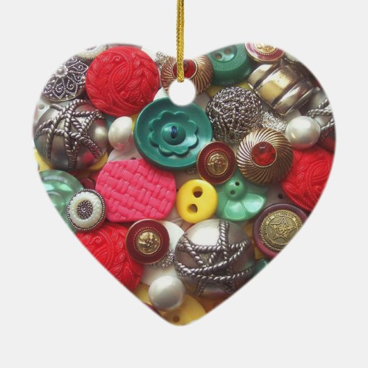 Rote und grüne Tasten Weihnachtsschmuck (Hinten)