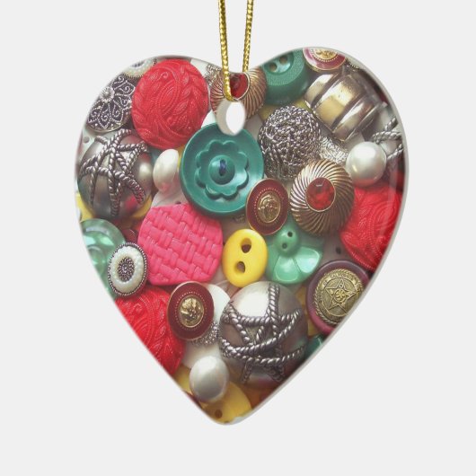 Rote und grüne Tasten Weihnachtsschmuck (Links)