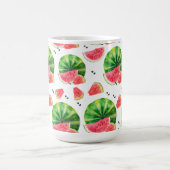 ROTE UND GRÜNE WASSERMELON-SCHICHTEN KAFFEETASSE (Mittel)