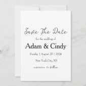 Rote und grüne Weihnachten speichern Sie die Datum Einladung (Rückseite)