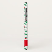 Rote und grüne Weihnachtsbeleuchtung l Name Case-Mate iPhone Hülle (Hinten/Links)