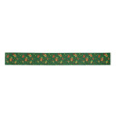 Rote und grüne Weihnachtsgeschenke Satinband (Vorderseite)