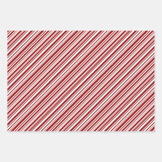 Rote und grüne Weihnachtspapiere Geschenkpapier Set (Vorderseite 3)