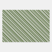 Rote und grüne Weihnachtspapiere Geschenkpapier Set (Vorderseite 2)