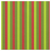 Rote und grüne Weihnachtsstreifen Stoff (Nahaufnahme)