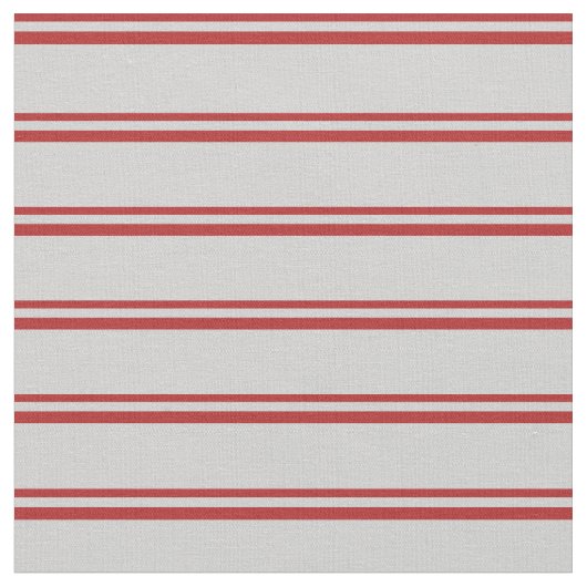Rote und hellgraue Streifen/Linienmuster Stoff (Nahaufnahme)