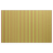 Rote und hellgrüne Linien Stoff (Yard (91,4 cm))