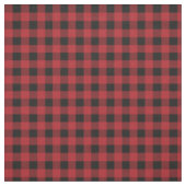Rote und Karierte Buffalo-Karo-Muster Stoff (Muster)