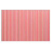 rote und Minze Cremestreifen/Linienmuster Stoff (Yard (91,4 cm))