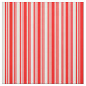 rote und Minze Cremestreifen/Linienmuster Stoff (Muster)