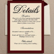 Rote und neutrale Vintage-Hochzeit
