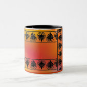 Rote und orange Tasse (Mittel)