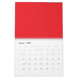 Rote und orangefarbene Krabben, die nebeneinander Kalender
