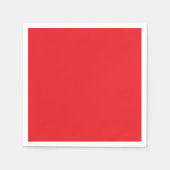 Rote und orangefarbene Krabben, die nebeneinander  Serviette (Vorderseite)